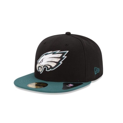 Sapca New Era Philadelphia Eagles NFL 59FIFTY Fitted - Negrii